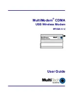 Multitech MTCBA-C-U-N1 User Manual preview