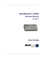 Multitech MTCBA-C User Manual предпросмотр