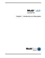 Preview for 5 page of Multitech MTSGSM User Manual