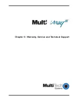 Предварительный просмотр 35 страницы Multitech MultiArrayIII MA3a User Manual