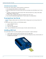 Preview for 16 page of Multitech MultiConnect Cell 100 series User Manual