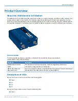 Предварительный просмотр 5 страницы Multitech MultiConnect Cell MTC-H5 User Manual