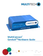 Multitech MultiConnect Conduit MTCDT Hardware Manual предпросмотр