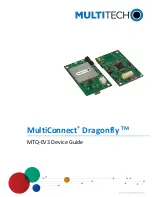 Preview for 1 page of Multitech MultiConnect Dragonfly MTQ-EV3 Series Device Manual