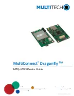 Multitech MultiConnect Dragonfly MTQ-LVW3 Series Device Manual preview