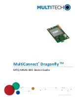 Multitech MultiConnect Dragonfly MTQ-MNA1-B01 Device Manual preview