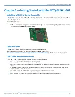 Preview for 21 page of Multitech MultiConnect Dragonfly MTQ-MNA1-B02 Device Manual