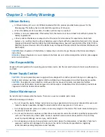 Preview for 14 page of Multitech MultiConnect MTR-MNG2 Series Hardware Manual