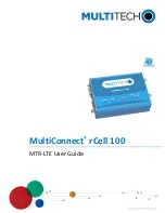 Multitech MultiConnect rCell MTR-LAT1-B07 User Manual предпросмотр