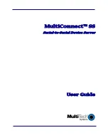 Предварительный просмотр 1 страницы Multitech MultiConnect SS MTS2SA-T-R User Manual