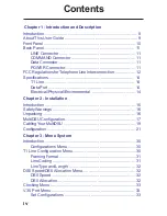 Preview for 4 page of Multitech MultiDSU MTT1DSU User Manual