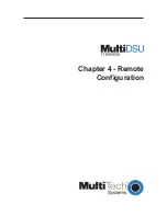 Preview for 39 page of Multitech MultiDSU MTT1DSU User Manual