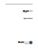 Preview for 49 page of Multitech MultiDSU MTT1DSU User Manual