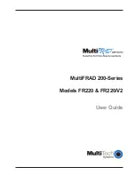 Multitech MultiFRAD FR220 User Manual preview