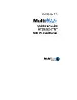 Предварительный просмотр 1 страницы Multitech MultiMobile MT128ZLX-ST/NT Quick Start Manual