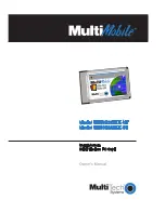 Preview for 1 page of Multitech MultiMobile MT56128ZLX-NT Owner'S Manual