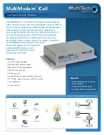 Multitech MultiModem iCell MTCMR-E1 Specifications preview