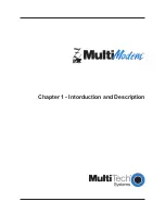 Предварительный просмотр 5 страницы Multitech MultiModem MT2834ZPW Owner'S Manual