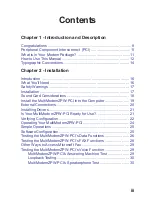 Preview for 3 page of Multitech MultiModem MT5634ZPW-PCI Owner'S Manual