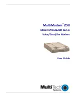 Предварительный просмотр 1 страницы Multitech MultiModem MT5656ZDX-Series User Manual