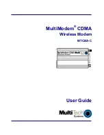 Multitech MultiModem MTCBA-C User Manual предпросмотр