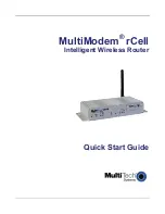 Multitech MultiModem rCell MTCBA-Xx-EN2 Series Quick Start Manual preview