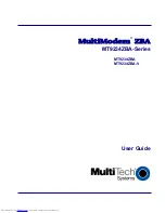 Предварительный просмотр 1 страницы Multitech MultiModem ZBA MT9234ZBA User Manual