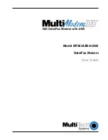 Multitech MultiModem ZBA USB MT5634ZBA-USB User Manual preview