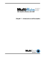 Предварительный просмотр 5 страницы Multitech MultiModem ZBA USB MT5634ZBA-USB User Manual