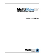 Предварительный просмотр 9 страницы Multitech MultiModem ZBA USB MT5634ZBA-USB User Manual