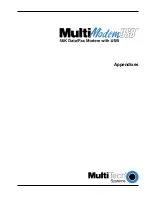 Предварительный просмотр 45 страницы Multitech MultiModem ZBA USB MT5634ZBA-USB User Manual