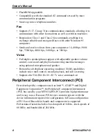 Preview for 8 page of Multitech MultiModem ZPX MT5634ZPX-PCI Series Owner'S Manual