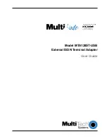 Multitech MultiModemISDN MTA128ST-USB User Manual preview