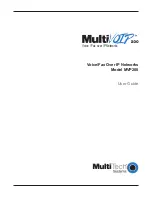 Multitech MultiVOIP 200 User Manual preview