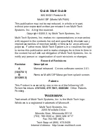 Preview for 2 page of Multitech MultiVOIP 400 MVP400 Quick Start Manual