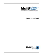 Preview for 15 page of Multitech MultiVOIP 400 User Manual