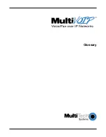 Preview for 75 page of Multitech MultiVOIP 400 User Manual