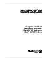 Multitech MultiVOIP MVP210-SS Configuration Manual preview