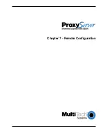 Preview for 77 page of Multitech ProxyServer MTPSR1-202ST User Manual