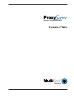 Preview for 125 page of Multitech ProxyServer MTPSR1-202ST User Manual