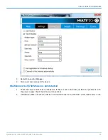 Preview for 21 page of Multitech QuickCarrier USB-D MTD-MVW1 User Manual