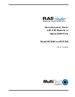 Multitech RASFinder RF300E User Manual preview