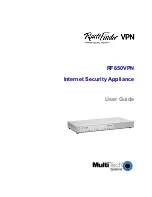 Multitech RouteFinder RF650VPN User Manual preview