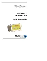 Preview for 1 page of Multitech RouteFinder RF802WLC Quick Start Manual