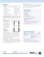 Предварительный просмотр 2 страницы Multitech SocketModem IP FCCCFR47 Specifications