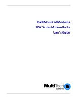 Multitech ZDX Series User Manual preview