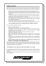 Preview for 15 page of Multitel Pagliero 160 ALU Operating Instructions Manual