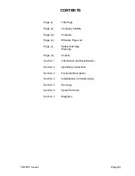 Preview for 3 page of Multitone FLA 872 Technical Manual