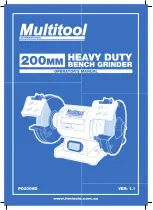 Предварительный просмотр 1 страницы Multitool PO200HD Operator'S Manual