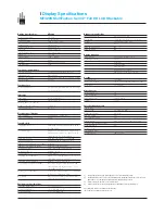 Preview for 1 page of MultiTouch MT420S Specifications